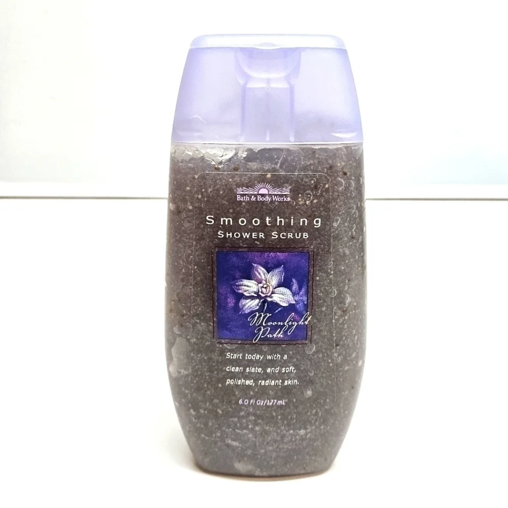 NEW Retired Bath & Body Works Smoothing Shower Scrub Moonlight Path 6 FL OZ